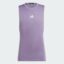 رکابی ورزشی بنفش مدل آدیداس DESIGNED FOR TRAINING WORKOUT HEAT.RDY TANK TOP