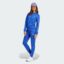 ست ورزشی آبی آدیداس مدل LINEAR TRACKSUIT