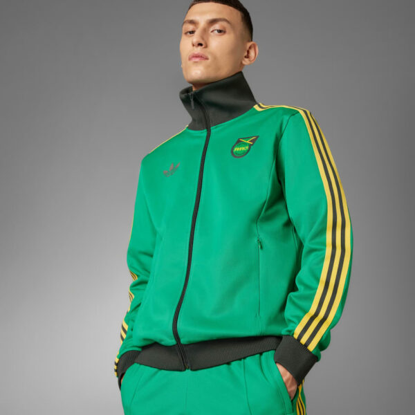 سویشرت سبز آدیداس مدل JAMAICA BECKENBAUER TRACK TOP