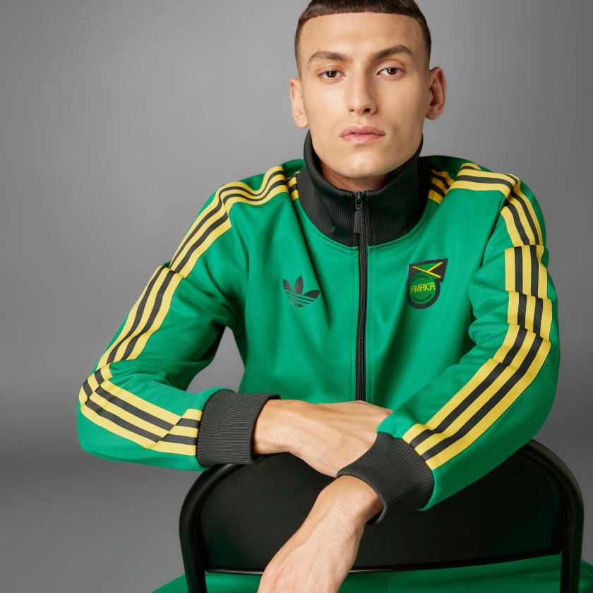 سویشرت سبز آدیداس مدل JAMAICA BECKENBAUER TRACK TOP