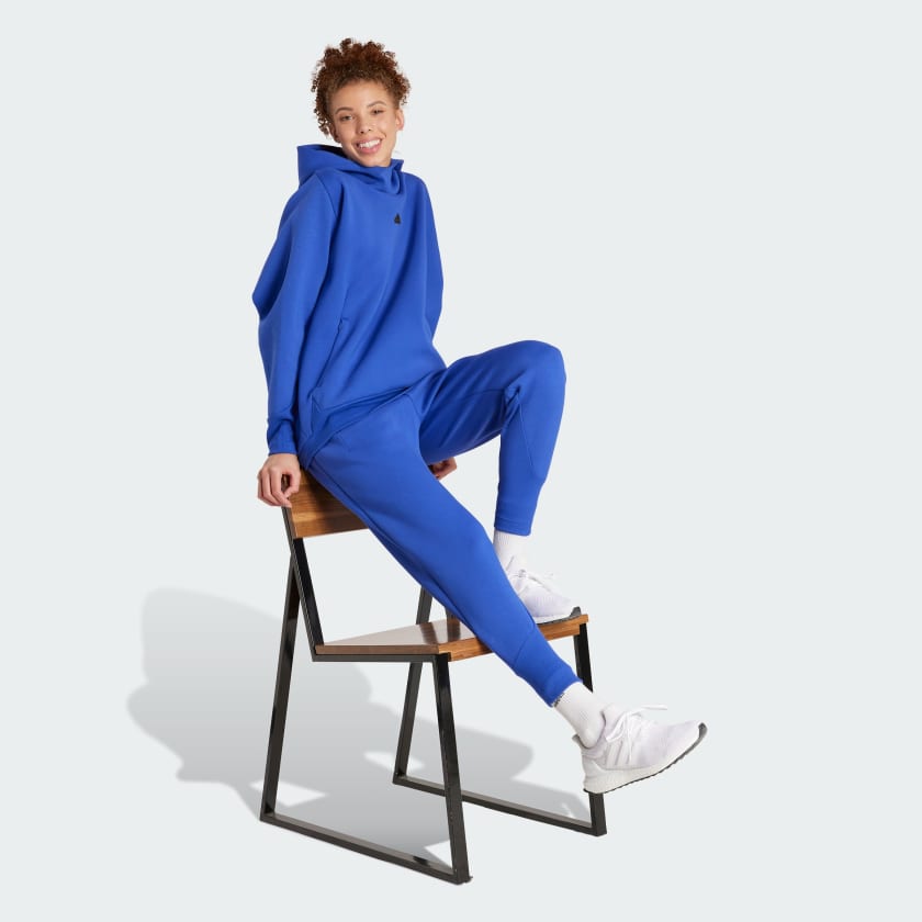 شلوار آبی آدیداس مدل Z.N.E. TRACKSUIT BOTTOMS