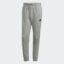 شلوار خاکستری رنگ آدیداس مدل ESSENTIALS FLEECE REGULAR TAPERED JOGGERS