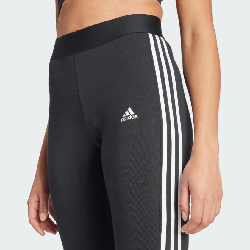 شلوار ساق بلند 3 خط مشکی آدیداس مدل 3 STRIPES LEGGINGS