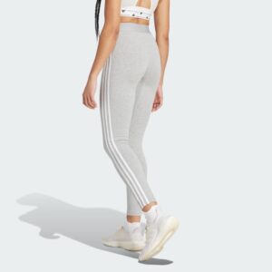 شلوار ساق بلند 3 خط، خاکستری آدیداس مدل 3 STRIPES LEGGINGS