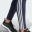 شلوار ساق بلند 3 خط، سرمه ای آدیداس مدل 3 STRIPES LEGGINGS