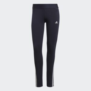 شلوار ساق بلند 3 خط، سرمه ای آدیداس مدل 3 STRIPES LEGGINGS