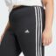 شلوار ساق بلند 3 خط، مشکی آدیداس (سایز بزرگ ) مدل 3 STRIPES LEGGINGS