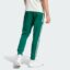 شلوار سبز، سفید آدیداس مدل ESSENTIALS FRENCH TERRY TAPERED CUFF 3-STRIPES JOGGERS