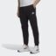 شلوار مشکی آدیداس مدل ESSENTIALS FLEECE REGULAR TAPERED JOGGERS