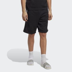 شورت مشکی مدل آدیداس ADICOLOR CLASSICS 3-STRIPES SWEAT SHORTS