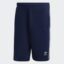 شورت سرمه ایمدل آدیداس ADICOLOR CLASSICS 3-STRIPES SWEAT SHORTS