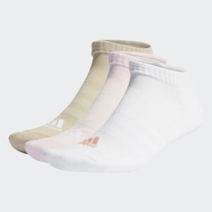 پک 3 جفتی جوراب ساق کوتاه چند رنگی آدیداس مدل CUSHIONED LOW-CUT SOCKS 3 PAIRS