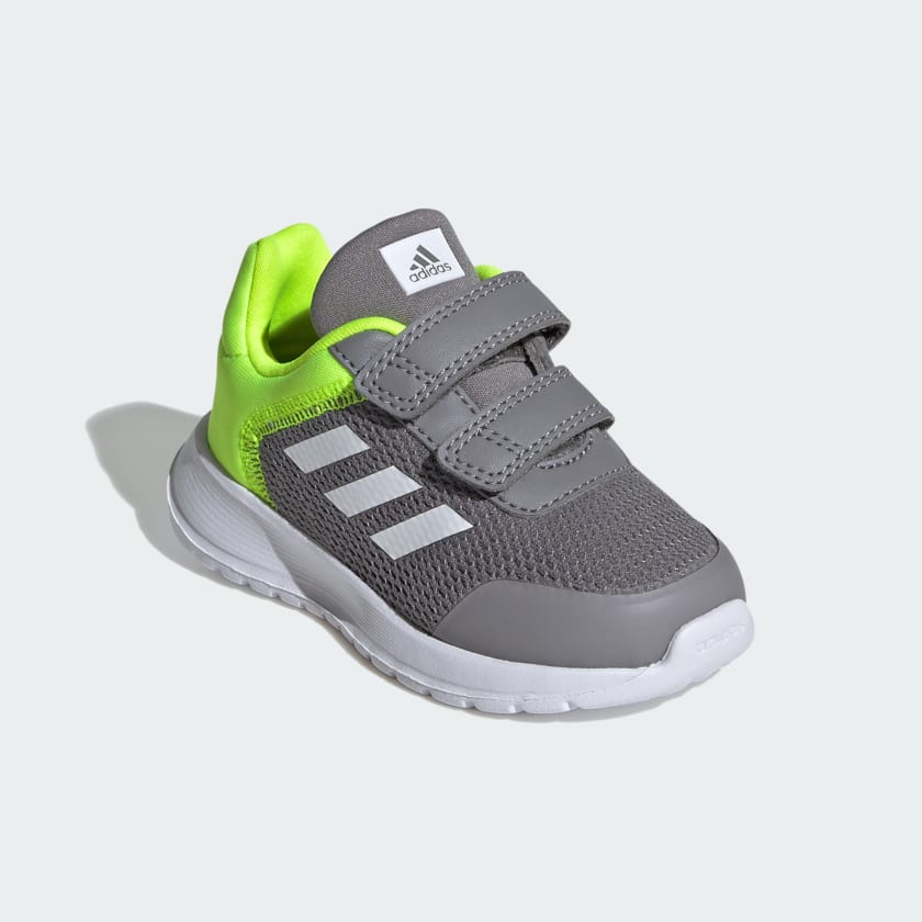 کفش دویدن کودکان خاکستری، سفید آدیداس مدل TENSAUR RUN SHOES