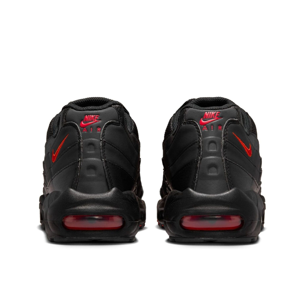 کفش قرمز مشکی نایک مدل Air Max 95 Trainers