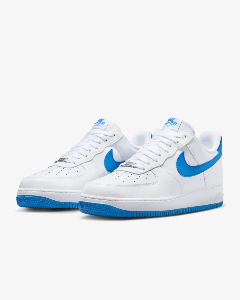 کفش مردانه آبی نایک مدل Nike Air Force 1 '07