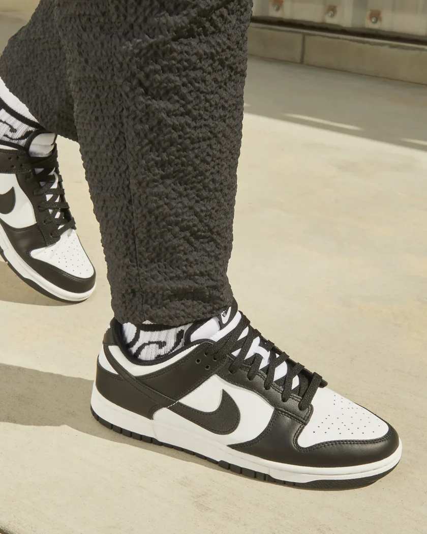 کفش مردانه مشکی نایک مدل Nike Dunk Low Retro