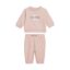 ست بچگانه بنفش کلوین کلین مدل Newborn Logo Terry Tracksuit