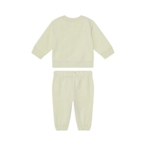 ست بچگانه خاکستری کلوین کلین مدل Newborn Logo Terry Tracksuit