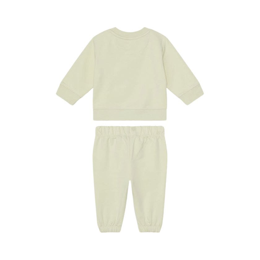 ست بچگانه خاکستری کلوین کلین مدل Newborn Logo Terry Tracksuit