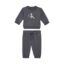 ست بچگانه مشکی کلوین کلین مدل Newborn Logo Terry Tracksuit