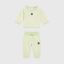 ست بچگانه چاپی سبز کلوین کلین مدل Newborn Printed Tracksuit