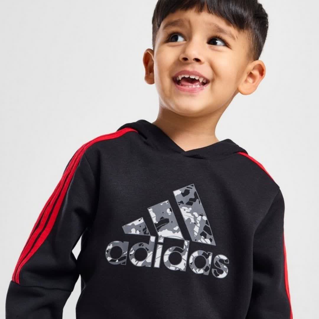 ست ورزشی نوزادان مشکی آدیداس مدل of Sport Camo Infill Tracksuit Infant