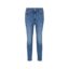 شلوار جین زنانه آبی هوگو باس مدل HIGH-WAISTED CROPPED JEANS