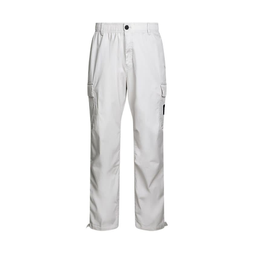 شلوار مردانه سفید کلوین کلین مدل Cotton Twill Cargo Pants