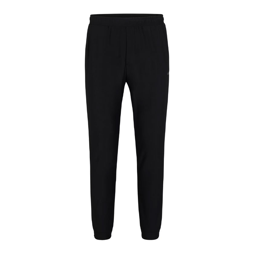 شلوار مردانه مشکی هوگو باس مدل TRACKSUIT BOTTOMS IN STRETCH FABRIC