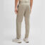 شلوار کتان مردانه بژ هوگو باس مدل RELAXED-FIT TROUSERS IN A LINEN BLEND