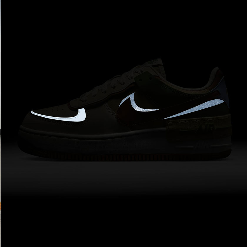 کفش جردن زنانه رنگی نایک مدل Nike Air Force 1 Shadow