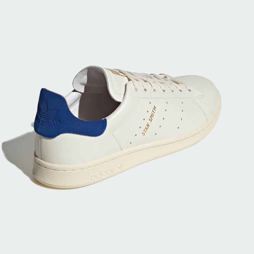 کفش سفید، آبی آدیداس مدل STAN SMITH LUX SHOES