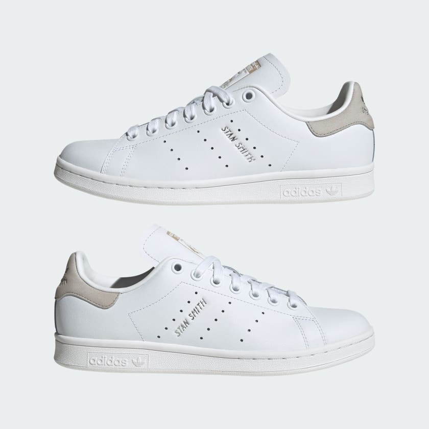 کفش سفید، خاکستری آدیداس مدل STAN SMITH SHOES