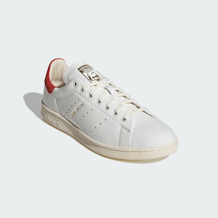 کفش سفید، قرمز آدیداس مدل STAN SMITH LUX SHOES