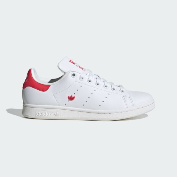 کفش سفید، قرمز آدیداس مدل STAN SMITH SHOES