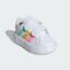 کفش نوزاد سفید، رنگی آدیداس مدل GRAND COURT 2.0 SHOES KIDS