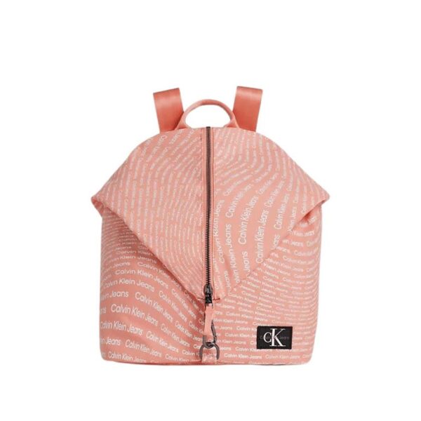 کیف بچهگانه صورتی کلوین کلین مدل Kids' Logo Backpack