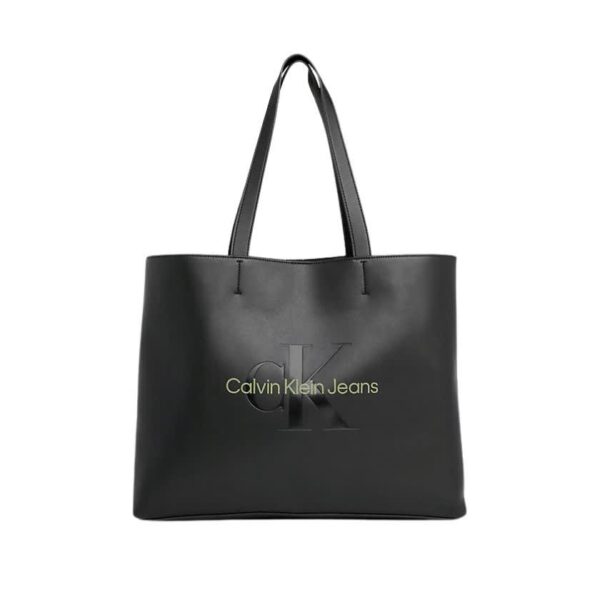 کیف زنانه ذغالی کلوین کلین مدل Slim Tote Bag