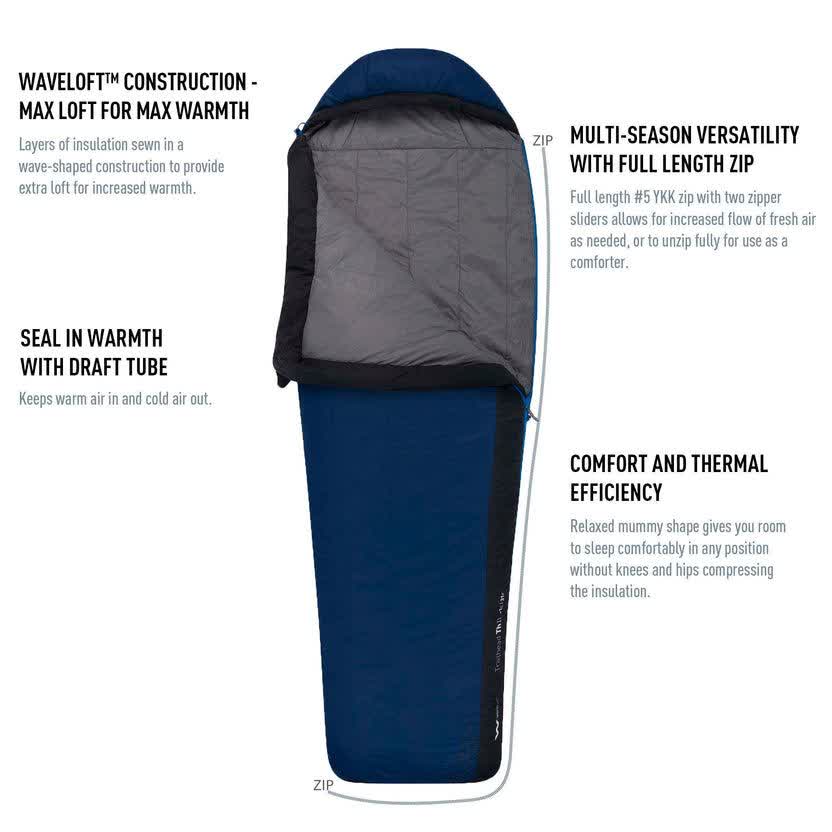 تشک خواب سی تو سامیت مدل Trailhead Synthetic Sleeping Bag