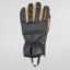 دستکش کوهنوردی مشکی، زرد لسپورتیوا مدل Supercouloir Insulated Gloves