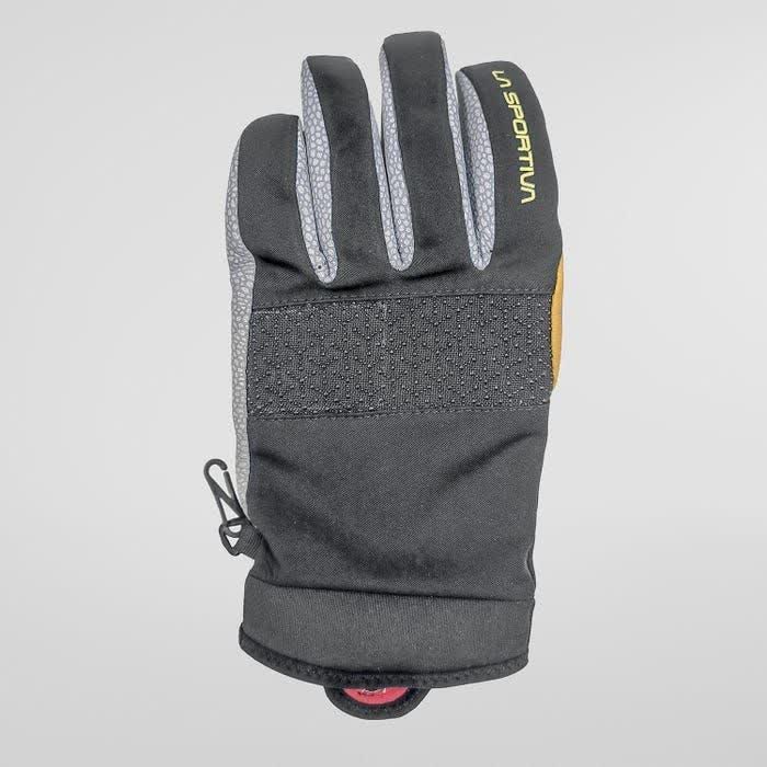 دستکش کوهنوردی مشکی، زرد لسپورتیوا مدل Supercouloir Tech Gloves