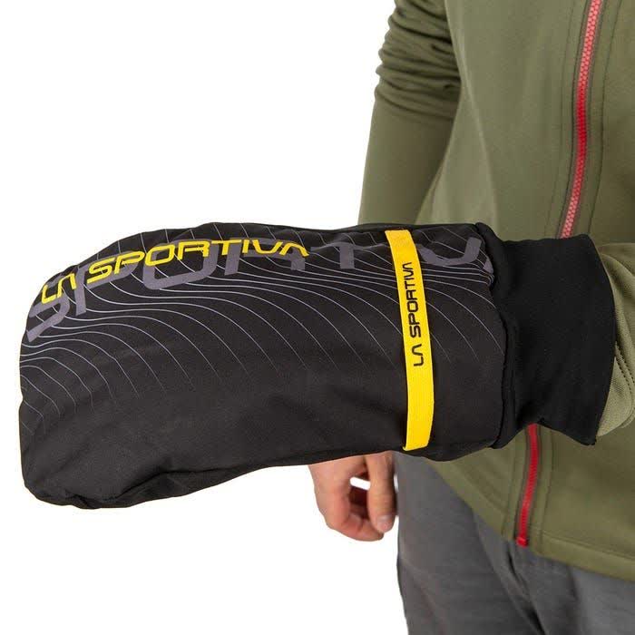 دستکش کوهنوردی و اسکی مشکی لسپورتیوا مدل Race Overgloves ECO