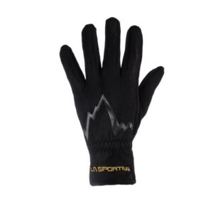 دستکش کوهنوردی و اسکی مشکی لسپورتیوا مدل Stretch Gloves