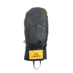 دستکش کوهنوردی و اسکی مشکی، زرد لسپورتیوا مدل Free Touring Mittens