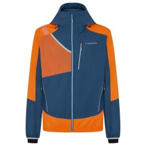 کاپشن کوهنوردی نارنجی، سرمه ای لسپورتیوا مدل Aequilibrium Softshell Jkt