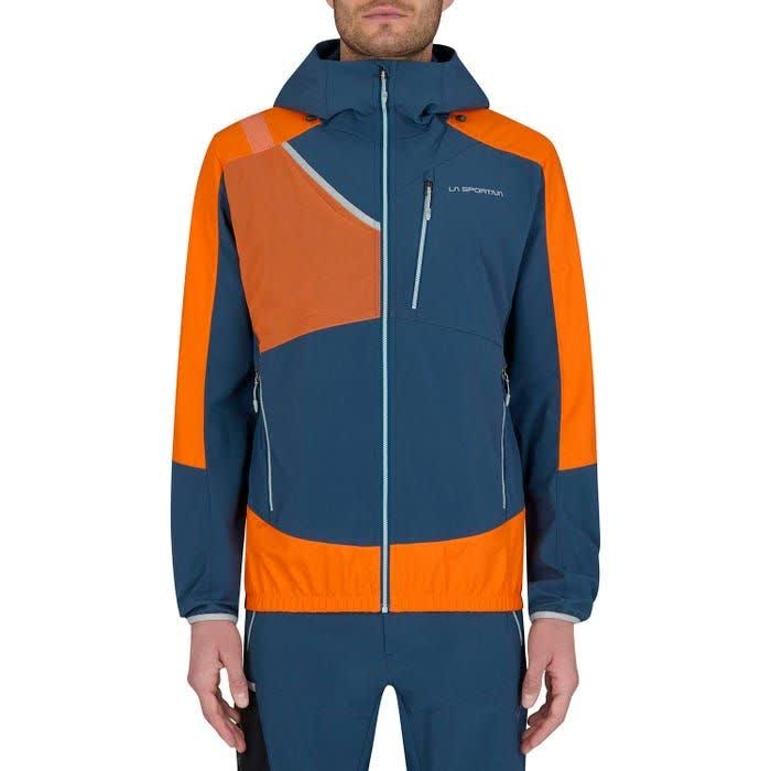 کاپشن کوهنوردی نارنجی، سرمه ای لسپورتیوا مدل Aequilibrium Softshell Jkt