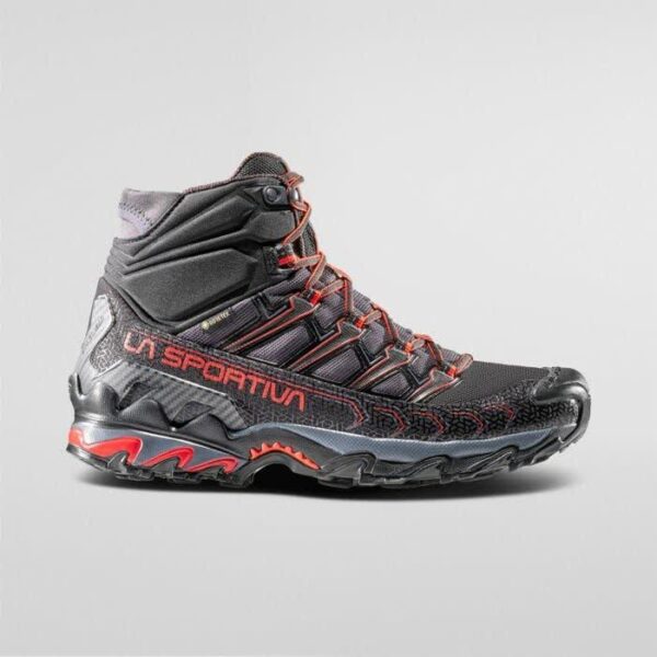 کفش مردانه مشکی، قرمز لسپورتیوا مدل Ultra Raptor II Mid GTX