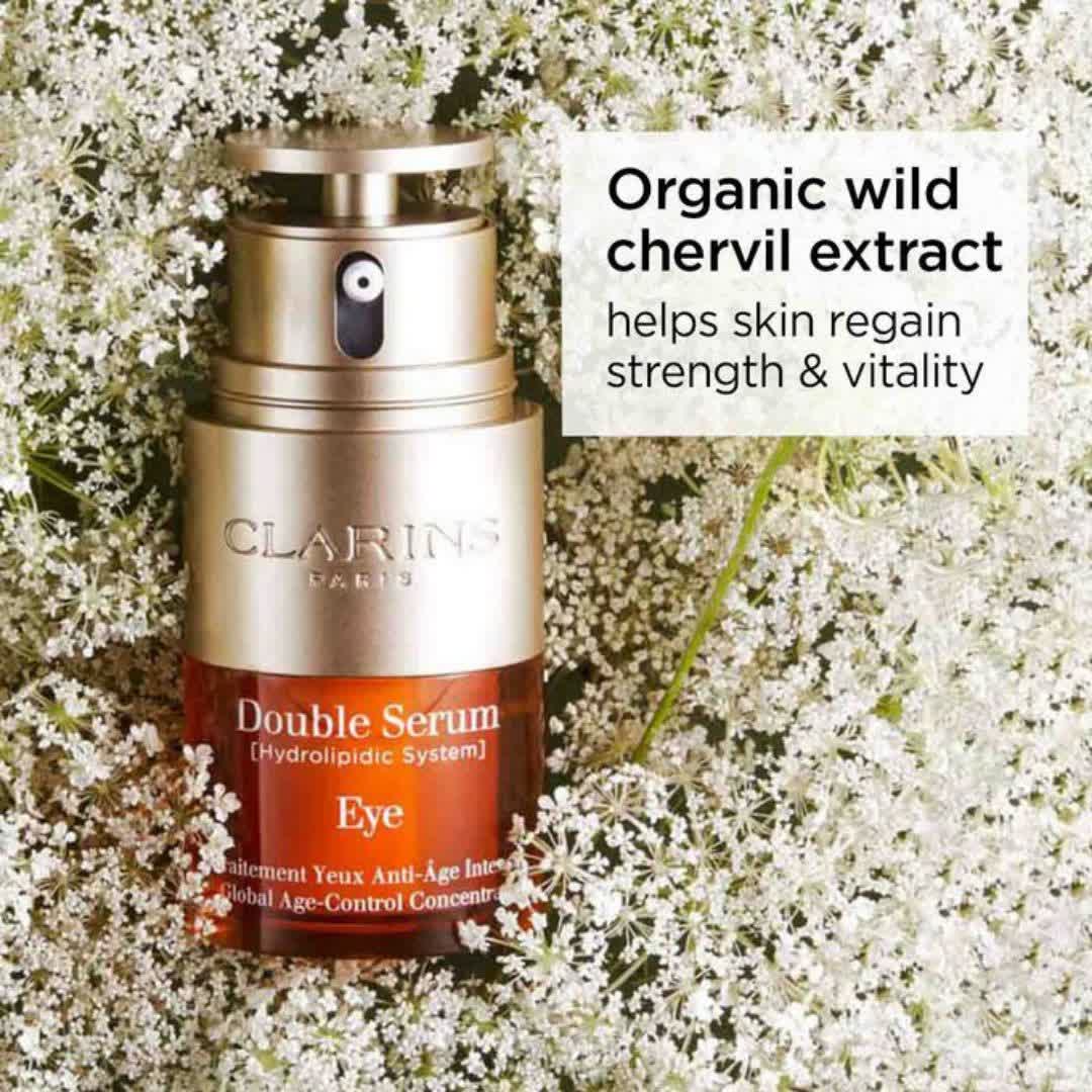 کرم زیر چشم کلارنس مدل Double Serum Eye