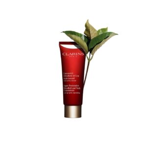 کرم احیا کننده کلارنس مدل Super Restorative Décolleté and Neck Concentrate