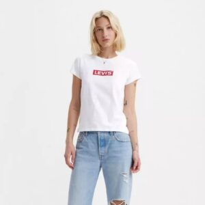 تیشرت زنانه لیوایز مدل GRAPHIC AUTHENTIC TEE